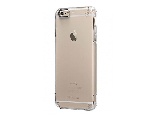 PureGear Slim Shell Pro Case for iPhone 6 Plus 6s Plus Clear Clear