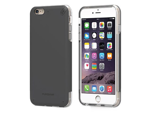 PureGear DualTek PRO Case for iPhone 6 6s Black Clear
