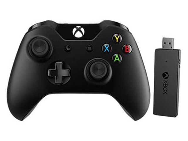 Xbox One Controller Wireless Adapter for Windows 10 Black
