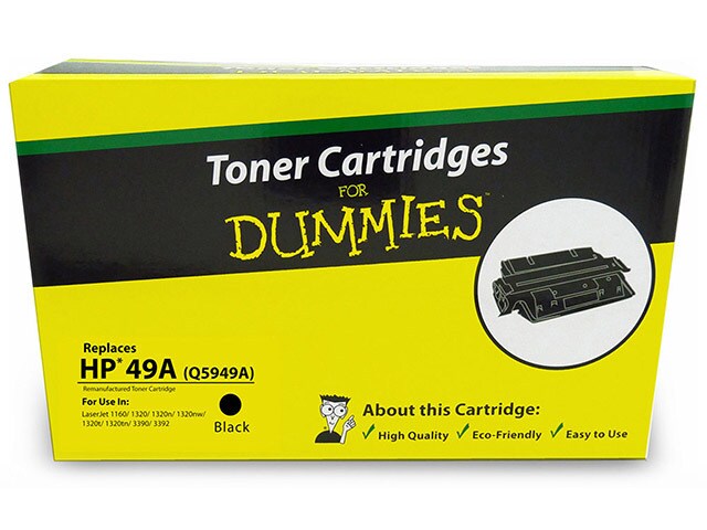 Ink For Dummies DHR Q5949A Toner Cartridge for HP Black
