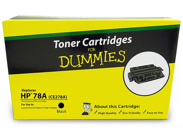 Ink For Dummies DHR CE278A Toner Cartridge for HP Black