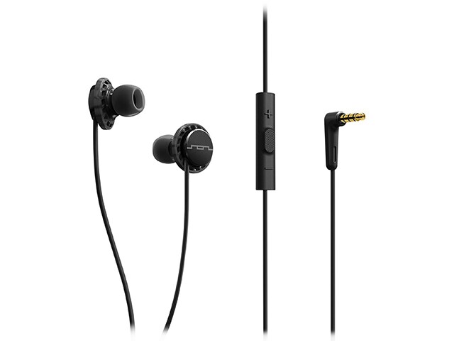 Sol Republic Relays Sport MFI In Ear Headphones with Three Buttons Black