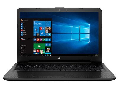 HP 15-ac116ca 15.6” Laptop with Intel® N3050, 500GB HDD, 4GB RAM & Windows 10 Home - Black