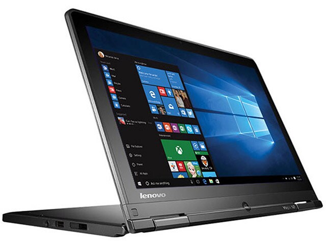 Lenovo ThinkPad Yoga 12 12.5â€� Laptop with IntelÂ® i7 5600U 256GB SSD 8GB RAM Windows 10 Pro French
