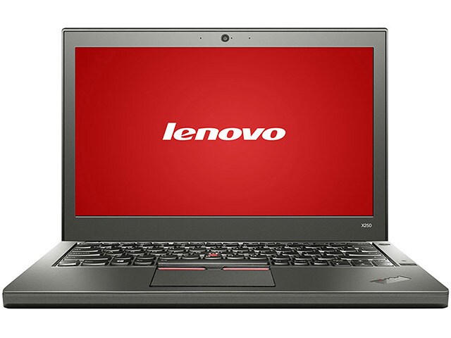 Lenovo ThinkPad X250 12.5 quot; Laptop with IntelÂ® i5 5200U 500GB HDD 16GB SSD 8GB RAM Windows 7 Pro French