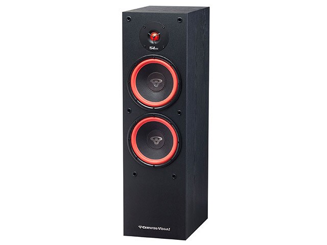 Cerwin Vega SL 28 2 Way Floor Tower Speaker with Dual 8â€� Woofers
