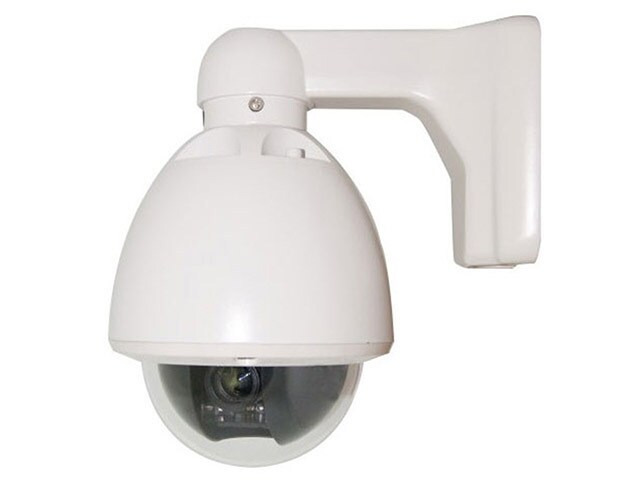 SeQcam SEQ7502 Indoor Outdoor Wired Mini Dome Security Camera White