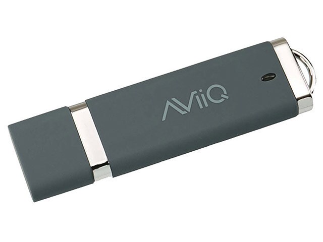 AViiQ 32GB USB 2.0 Flash Drive Grey 3 Pack