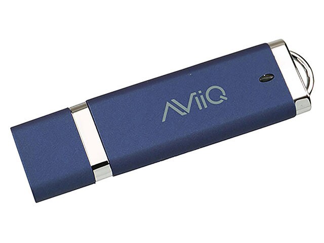 AViiQ 8GB USB2.0 Flash Drive Blue 3 Pack