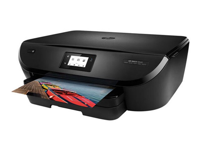 HP Envy 5540 Wireless All in One Inkjet Printer with 2.2 quot; Touchscreen Display 2 Sided Printing 125 Page Cassette
