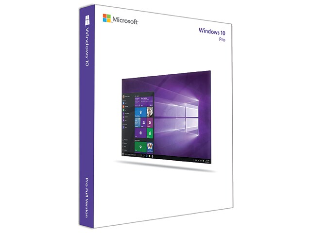 Microsoft Windows 10 Pro 32 bit 64 bit Software English