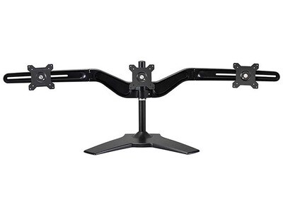 Amer Networks AMR3S 15” - 24” Triple Monitor Mount with Desk Stand