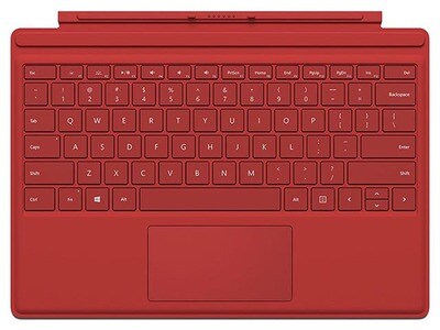 Microsoft Surface Pro Type Cover - Red - English