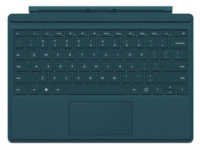 Microsoft Surface Pro Type Cover - Teal - English