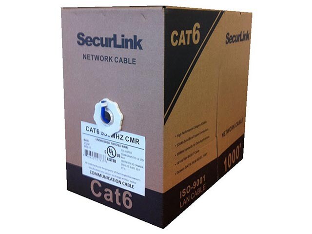SecurLink CBLCAT61000W 304.8m 1000â€™ CAT6 Network Cable White