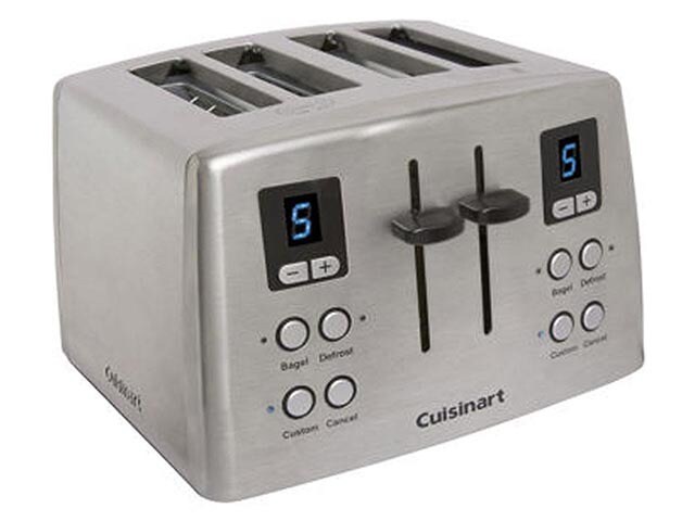 Cuisinart RBT 870PCC Four Slice Custom Classic Toaster Refurbished