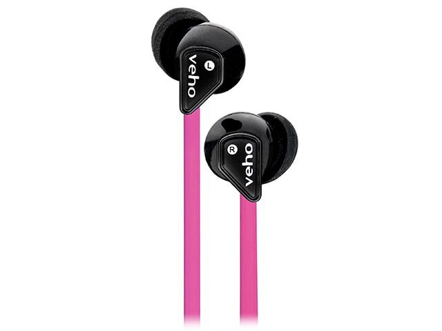 Veho 360Â° Z1 Earbuds Black Pink
