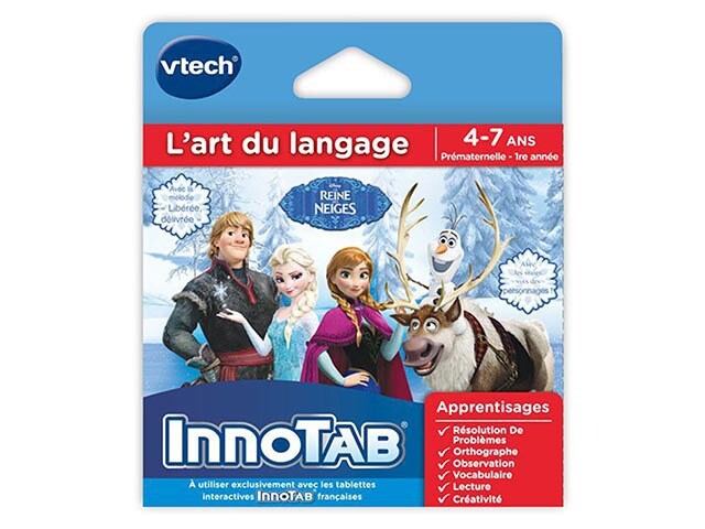 VTech InnoTab Software Cartridge Disneyâ€™s Frozen French