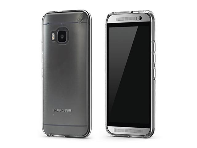 PureGear Slim Shell Protective Case for HTC One M9 Clear Clear