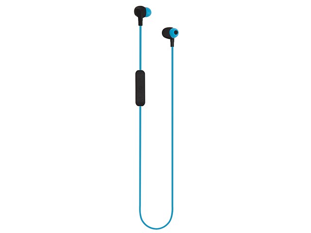 HeadRush HRS 568T IPX4 In Ear Wireless Earbuds with In Line Controls Black Turquoise