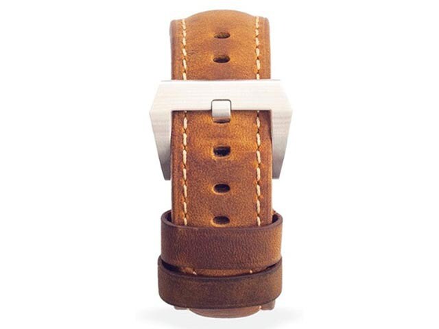 Nomad Strap for Apple Watch Brown Silver