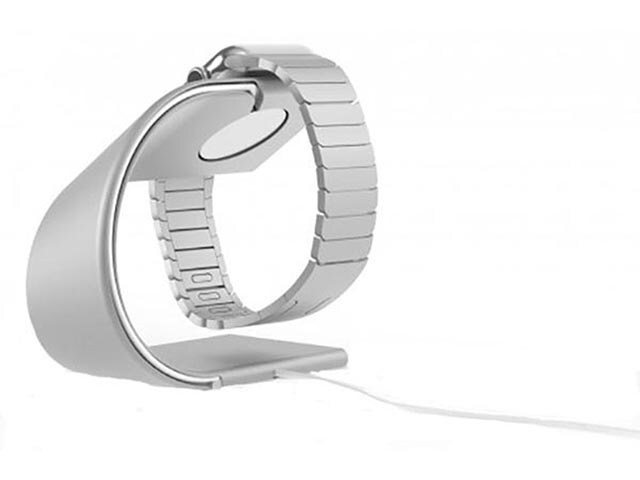 Nomad Stand for Apple Watch Silver