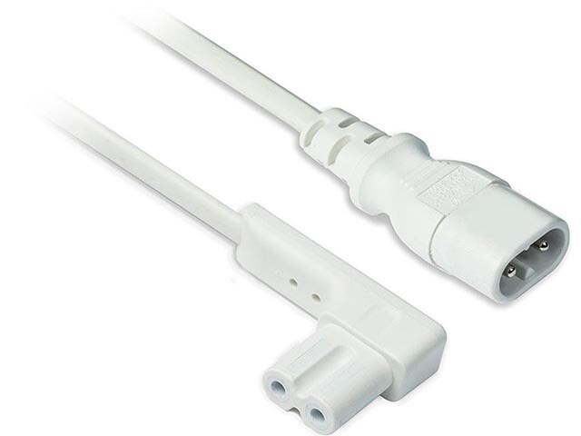 Flexson 1m 3.3â€™ Right Angled Extension Cable for SONOS PLAY 1 White
