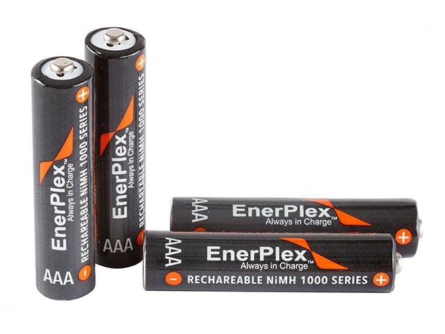 EnerPlex Rechargeable NiMH AA Batteries