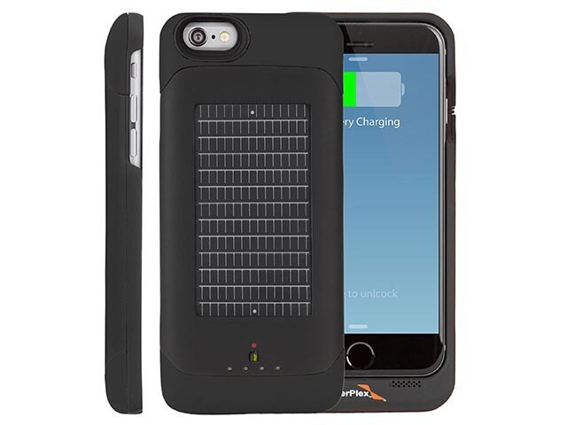 EnerPlex Surfr Solar Case for iPhone 6 6s Black