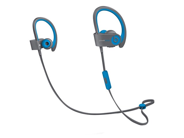 Beats Powerbeats 2 Wireless In Ear Headphones with In Line Controls Blue