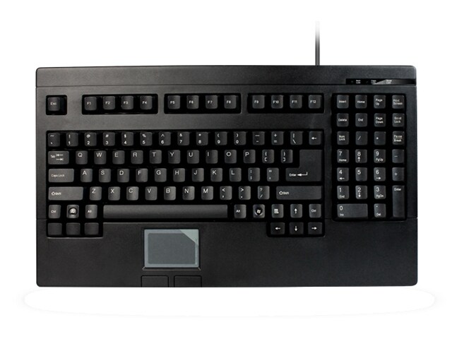 Adesso EasyTouch 730 Touchpad Keyboard Black