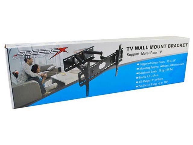 Speedex MA5073 32â€� 65â€� Dual Arm Full Motion TV Wall Mount