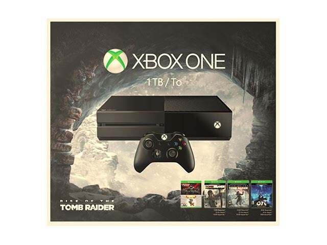 Xbox One 1TB Rise of the Tomb Raider 5 Game Bundle