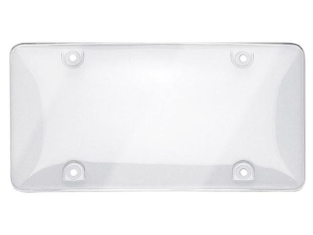GO ON License Plate Cover Clear Acrylic