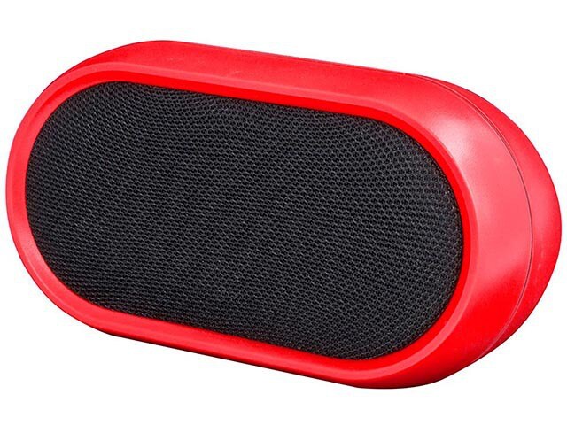 iWorld AudioPod BluetoothÂ® Wireless Speaker Red