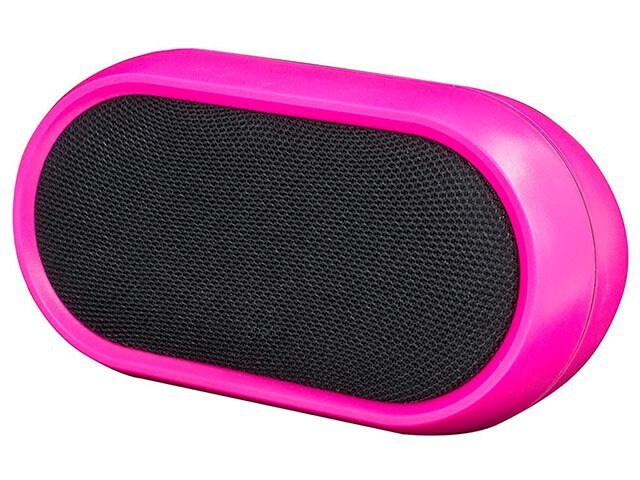 iWorld AudioPod BluetoothÂ® Wireless Speaker Pink