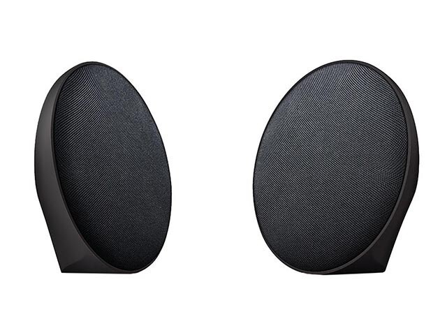 iWorld Dual BluetoothÂ® Wireless Speakers Black