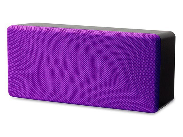 iWorld SoundBox BluetoothÂ® Portable Speaker Purple