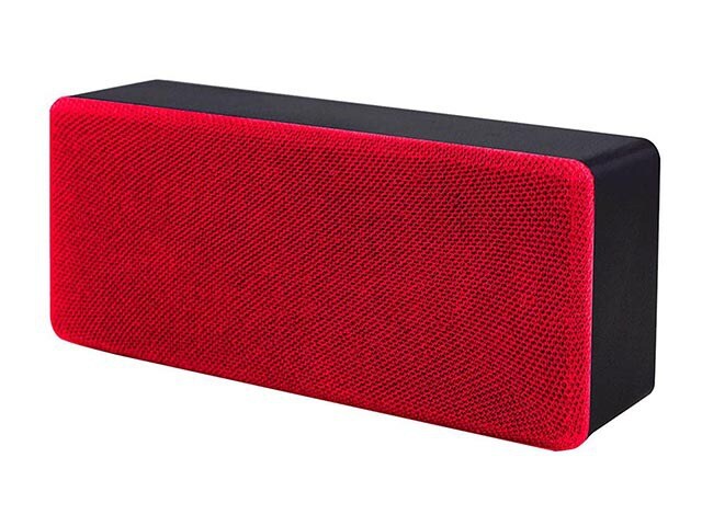 iWorld SoundBox BluetoothÂ® Portable Speaker Red