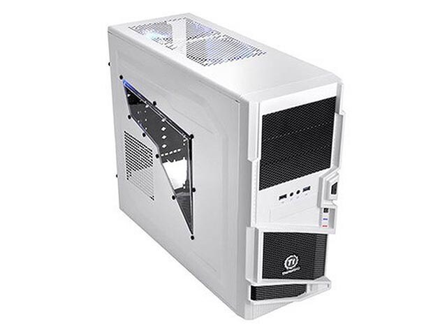 Thermaltake VN40006W2N Commander MS I Snow Edition Mid Tower Computer Case White