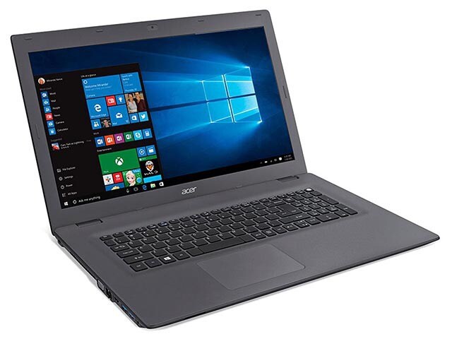 Acer Aspire E5 752G T09S 17.3â€� Laptop with AMD A10 8700P 1TB HDD 8GB RAM AMD R7 M360 Windows 10 Grey