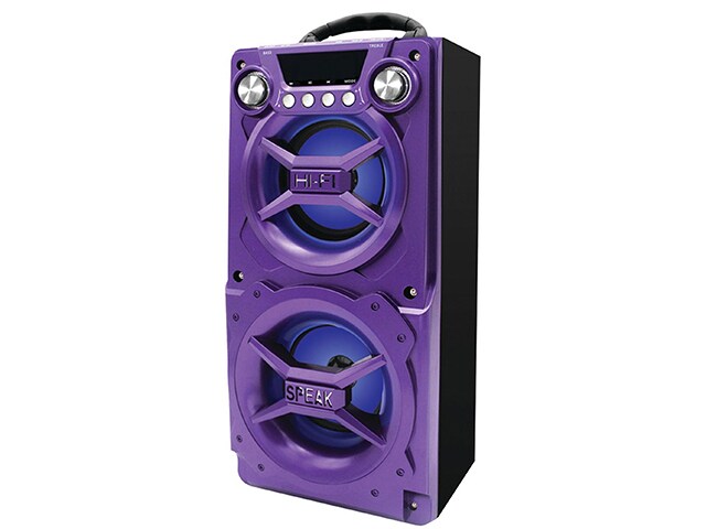 SYLVANIA Portable BluetoothÂ® Speaker Purple