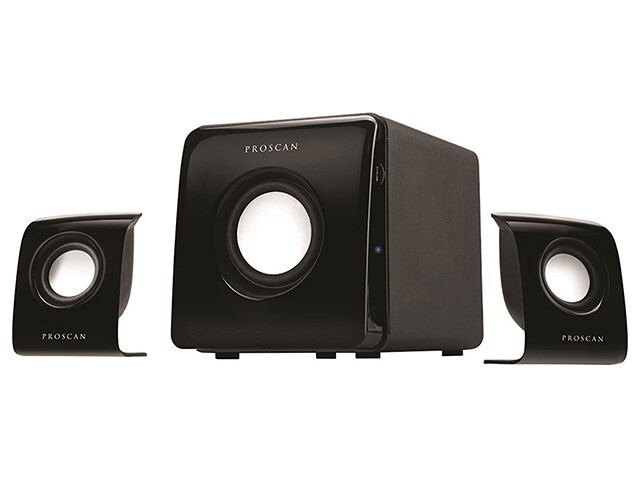 Proscan 2.1 Digital Speaker System Black