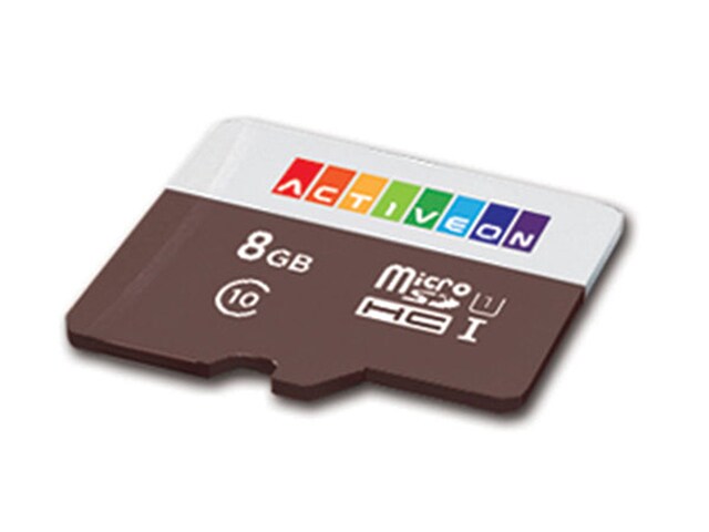 Activeon AA09S08 8GB MicroSD Memory Card