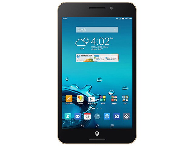 ASUS Memo Pad 7 ME7530CL A1 BK 7 quot; Tablet with 1.3GHz IntelÂ® Z3530 Quad Core Processor 16GB of Storage Android 4.4