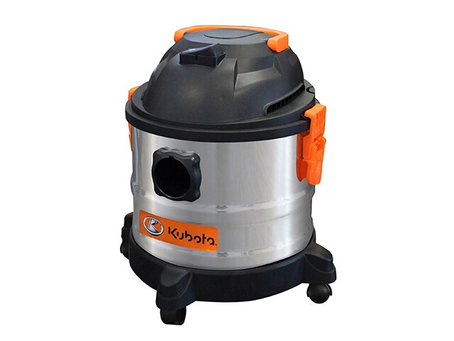 Kubota 4 Gallon Stainless Steel Wet Dry Vacuum