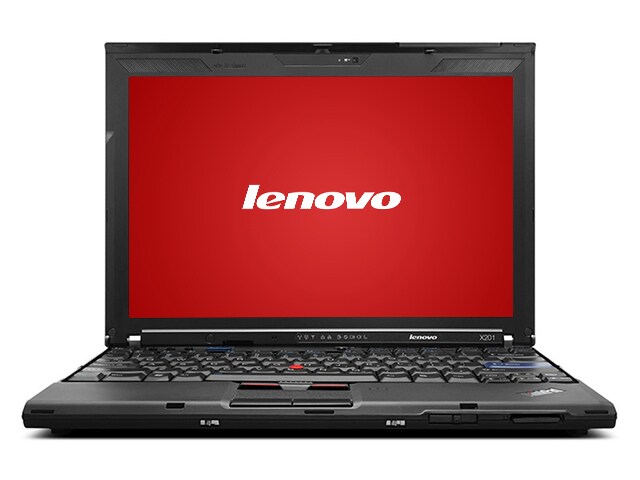 Lenovo ThinkPad X201 Laptop with IntelÂ® i5 540M 160GB HDD 4GB RAM Windows 7 Professional Black Refurbished