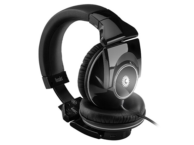 Hercules HDP DJ Light Show ADV Over Ear Headphones Black