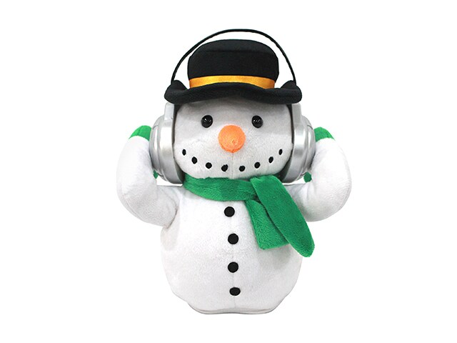 i Talk Plush Snowman Bluetooth Portable Speaker