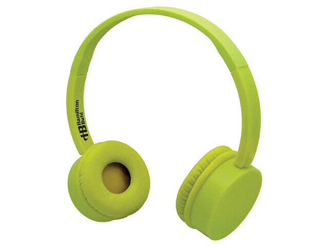 HamiltonBuhl KidzPhonzâ„¢ On Ear Headphones with In Line Controls Yellow